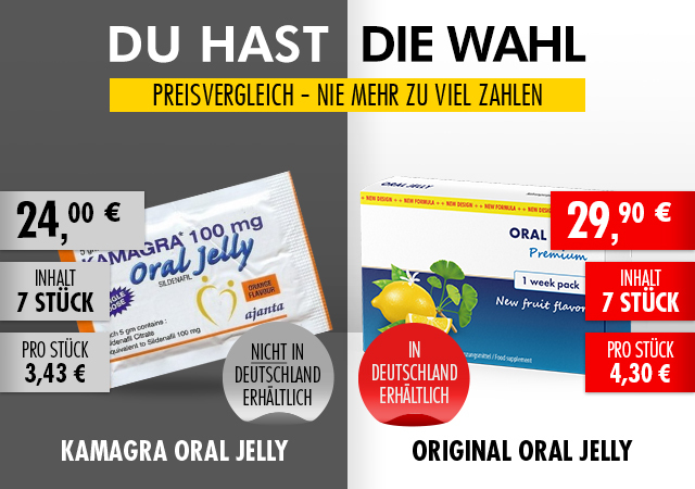 Kamagra Oral Jelly Vergleich