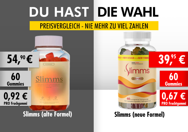 Slimms im vergleich